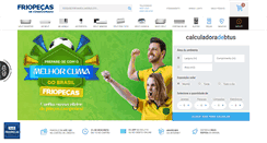 Desktop Screenshot of friopecas.com.br